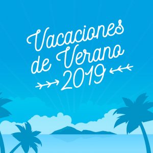 Vacaciones de Verano 2019